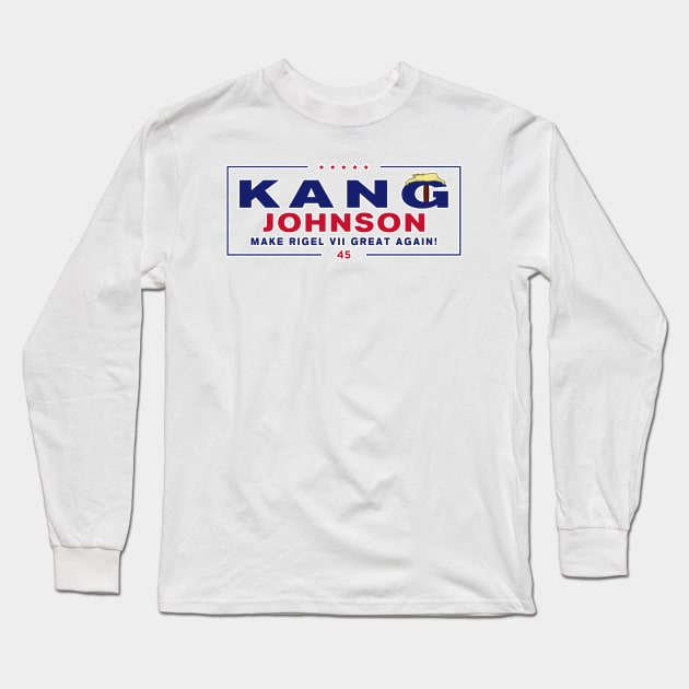 Make Rigel VII Great Again! Kang 2020 Long Sleeve T-Shirt by Kaiju-Ro